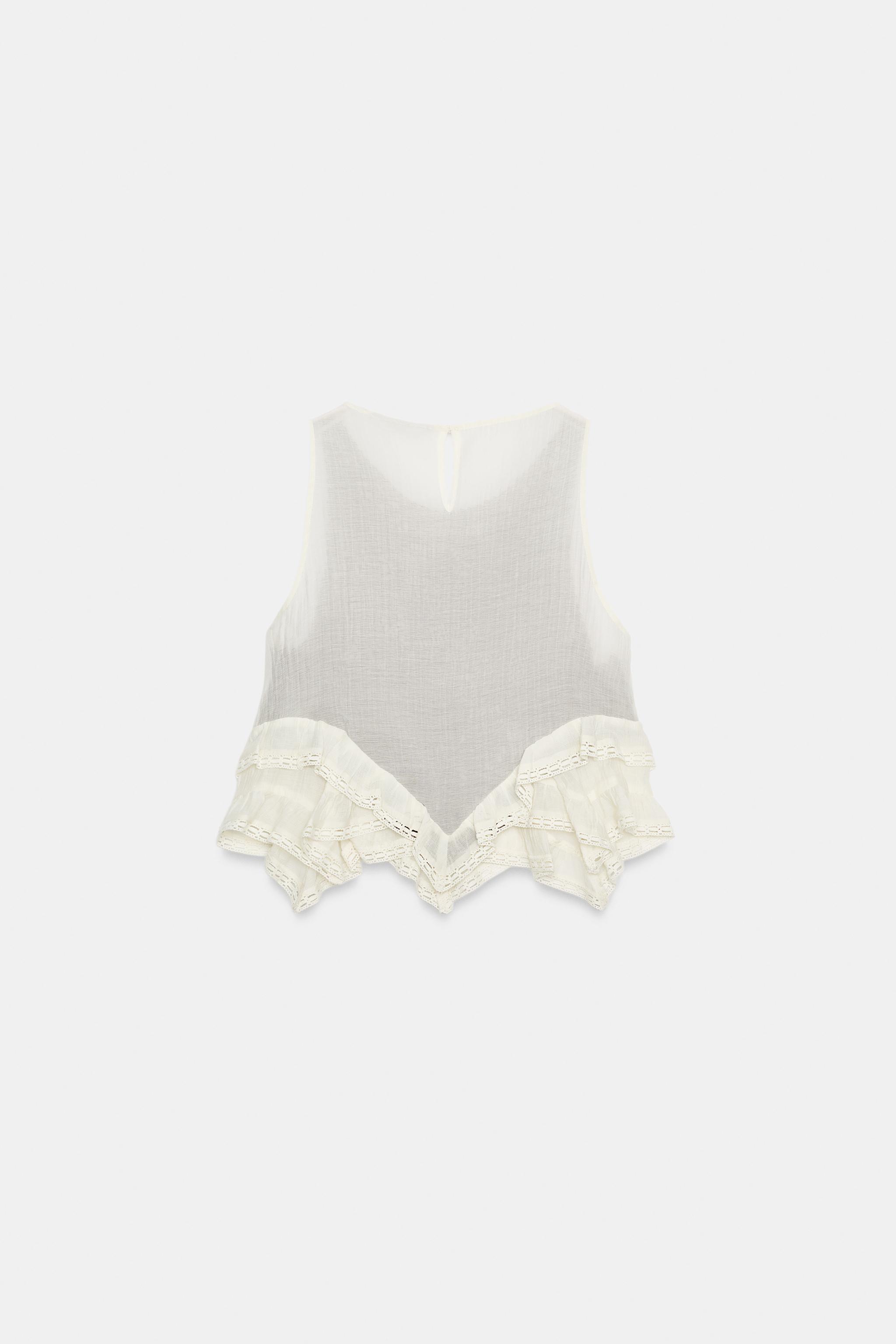 COMBINATION CROCHET TOP